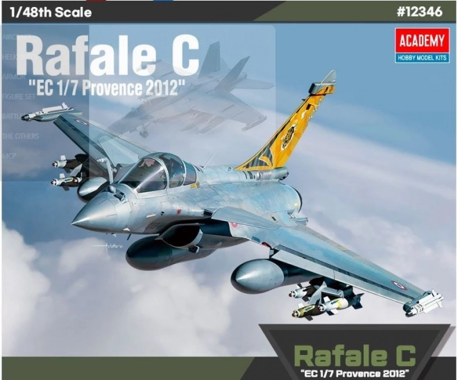 Modello di plastica Rafale C EC 1/7 Provenza 2012 Scala 1/48