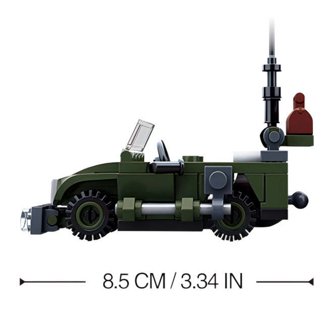 Jeep da Pattuglia WWII Sluban