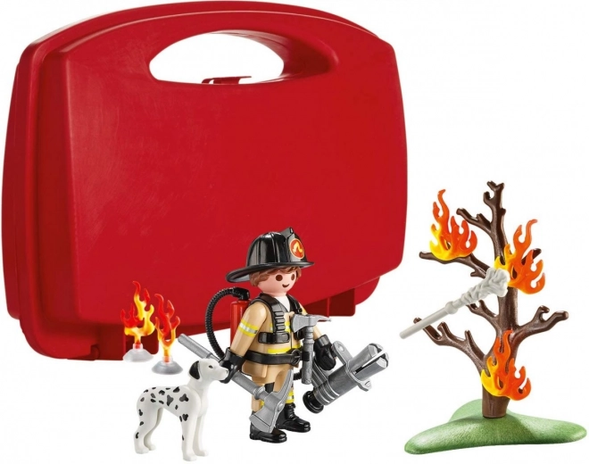 Playmobil Set Piccolo Vigile del Fuoco