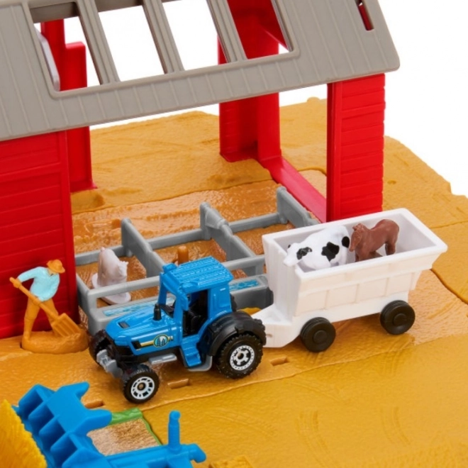 Set Matchbox della fattoria con animali e trattore con suono