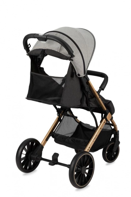 Passeggino sportivo MoMi Estelle Dakar leopard grigio