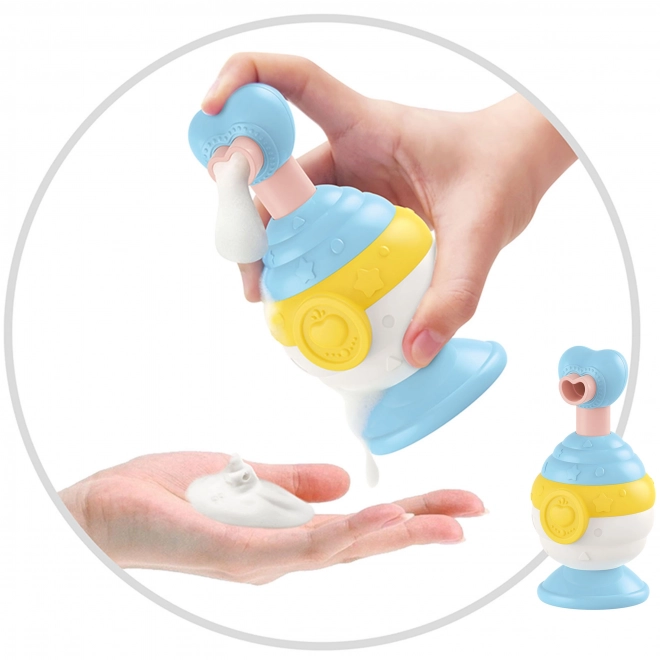 Set da Bagno per Bambini con Tazza, Anatra e Dispenser di Sapone