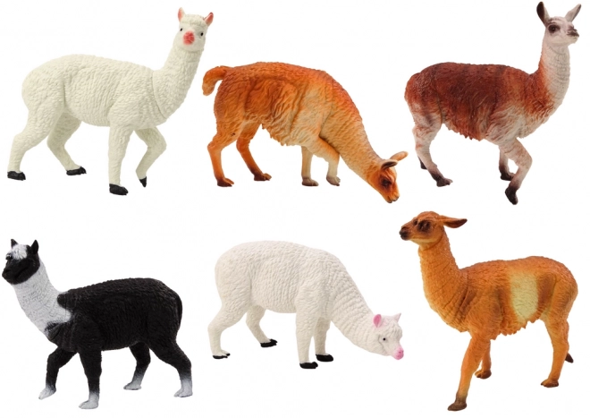 Set di Figurine Alpaca e Lama Fattoria