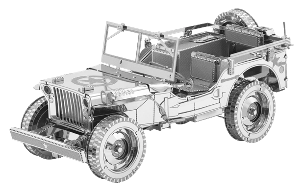 Puzzle 3D METAL EARTH Jeep Willys MB Overland