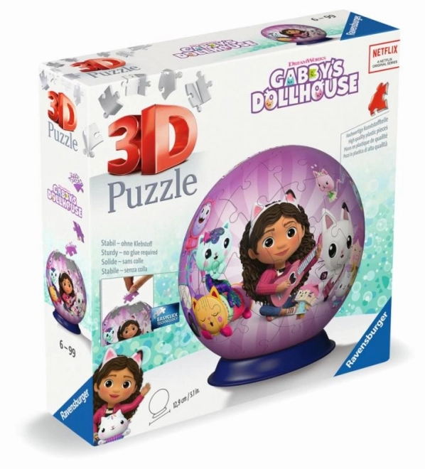 Puzzle ball 3D Casa Magica Di Gabby Ravensburger