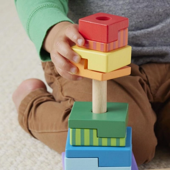 Torre di legno con forme Fisher-Price