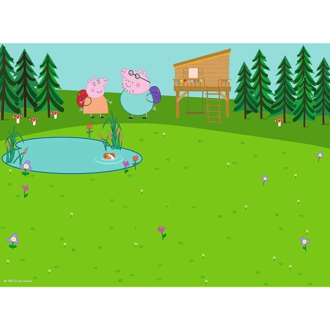 Set magnetico puzzle Peppa Pig