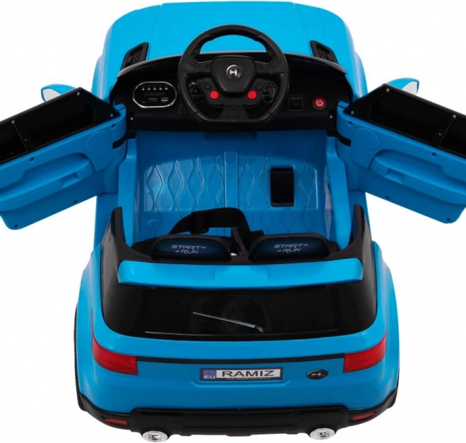 Macchinina elettrica Land Rapid Racer – Blu