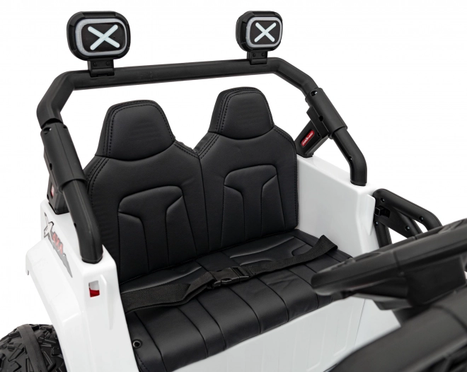 Auto elettrico per bambini fuoristrada Speed bianco