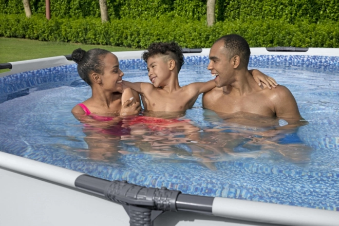 Piscina Steel Pro MAX 427x84 14FT BESTWAY 3in1 + pompa + filtro II