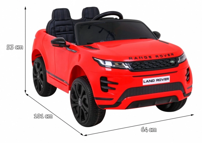 Macchinina elettrica Range Rover Evoque rossa