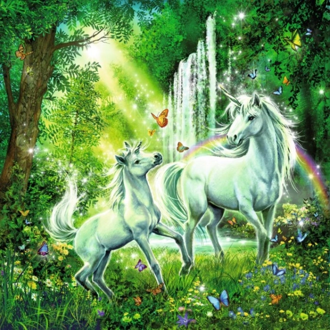 Puzzle Magnifici Unicorni 3x49 pezzi