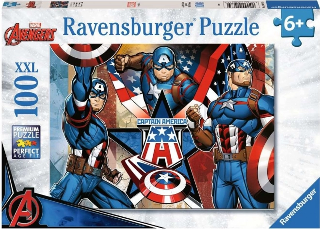Puzzle Marvel Capitano America XXL 100 pezzi