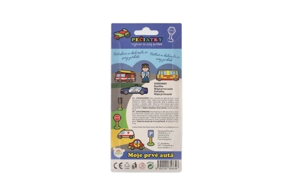 Razze dapprima Mia Prima Auto Plastica 10 Pezzi 2,5x4 cm su Carta