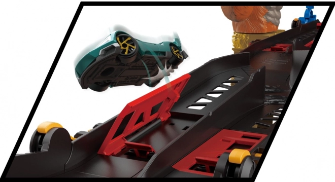 Pista Divertente Metal Machines 4 corsie Attacco Gorilla