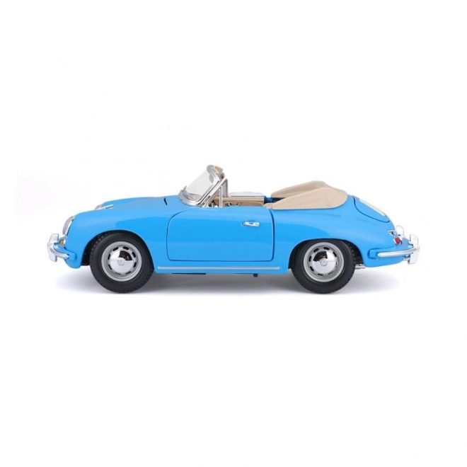 Modellino Porsche 356B Cabriolet 1961 Blu Bburago