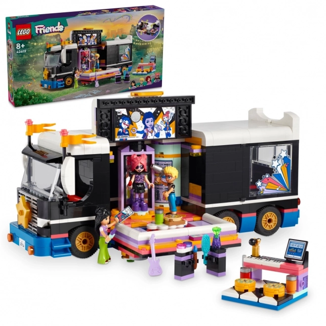 Autobus da concerto delle star del pop LEGO Friends