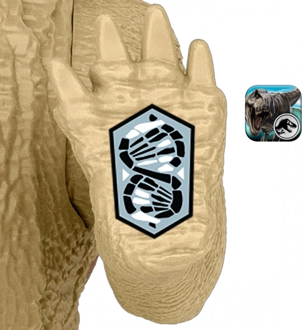 Figura di Jurassic World Inostrancevia con funzione d'attacco