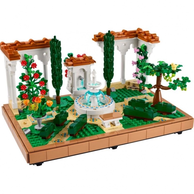Fontana da giardino LEGO per adulti