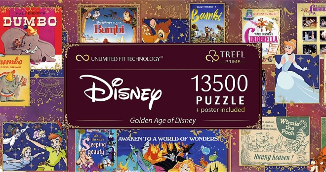 Puzzle L'Età d'Oro Disney 13500 Pezzi