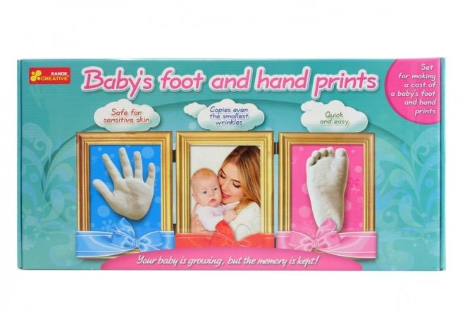 Set impronte mani e piedi bambino