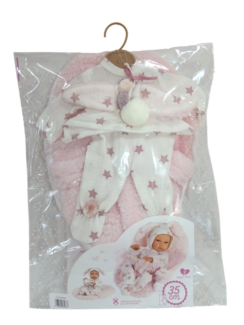 Delizioso set a due pezzi per bambole 35–36 cm