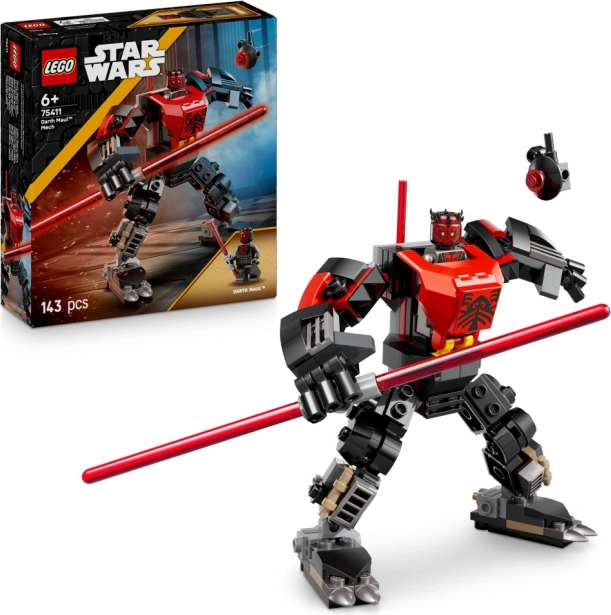 LEGO Star Wars Darth Maul e il suo esoscheletro robotico