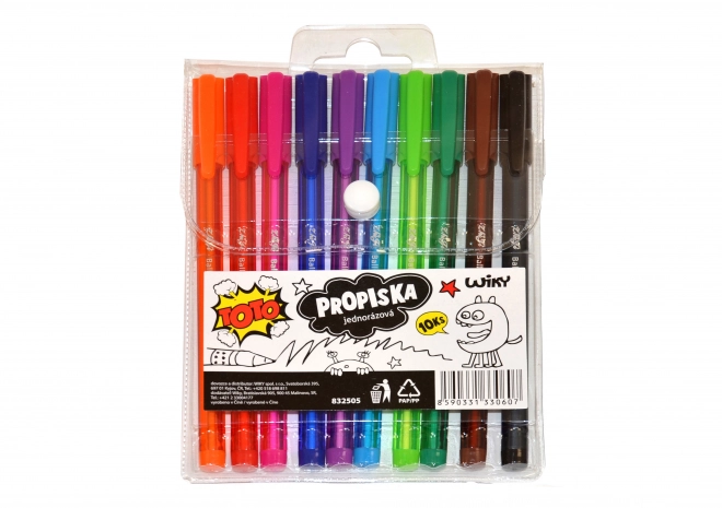 Set di Penne Colorate TOTO 10 Pezzi