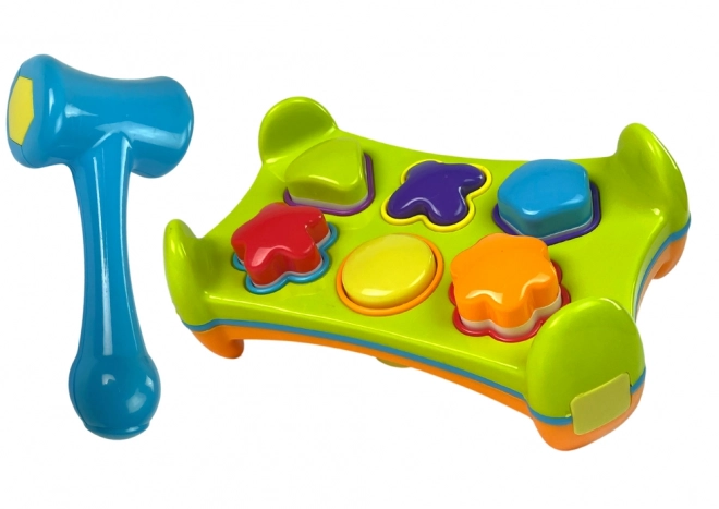 Gioco Educativo In Legno Martello E Forme