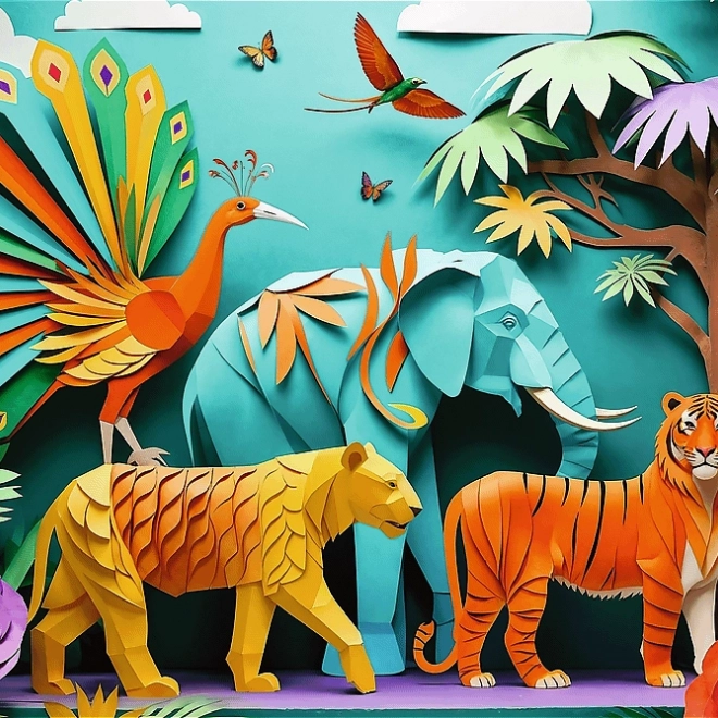Trefl Puzzle Paper Art: Giungla 160 pezzi