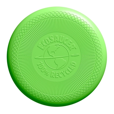 Giocattolo EcoSaucer Volante Verde