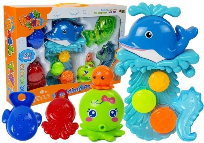 Set da Bagno Delfino Giochi d'Acqua