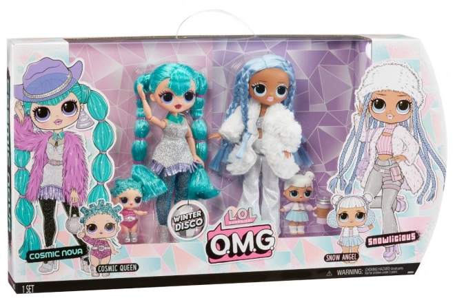 L.O.L. Surprise Omg Winter Disco Set Cosmic Nova e Snowlicious