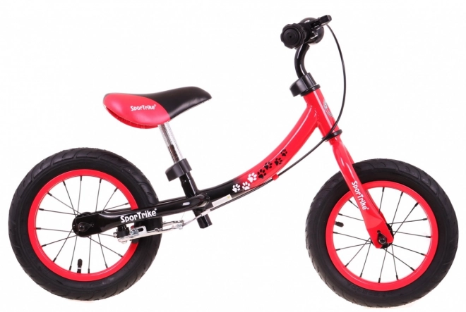 Bicicletta Senza Pedali per Bambini Boomerang SporTrike Rossa