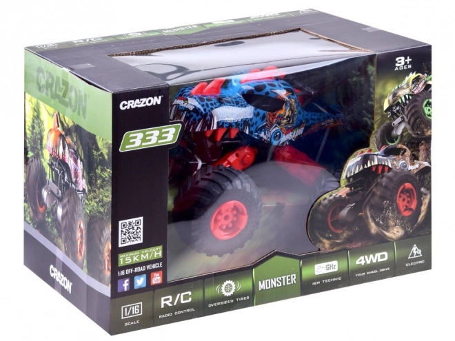 Auto telecomandata Monster Truck Dino 4x4