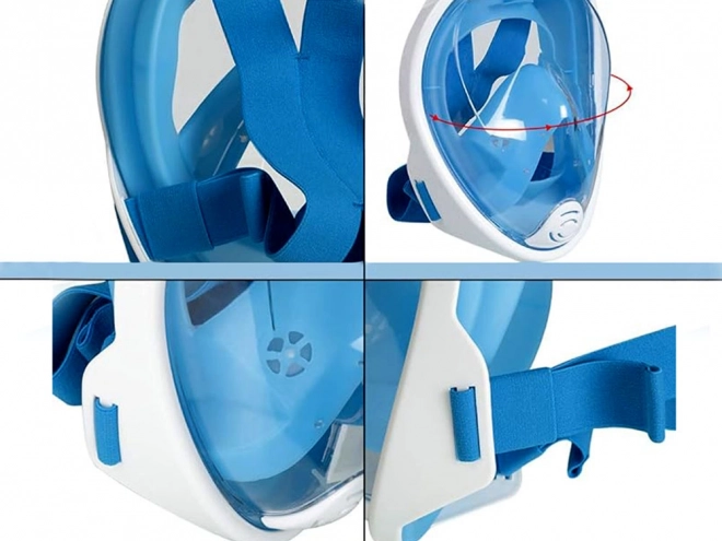 Maschera da snorkeling e immersione completa S/M SP0762 NI