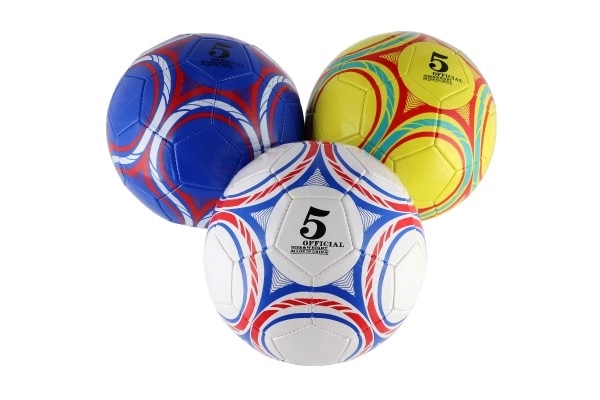 Pallone da calcio cucito in pelle 22cm