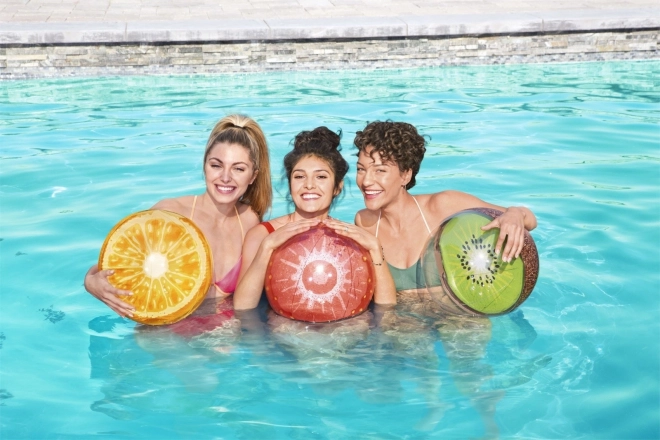 Pallone da spiaggia 46cm frutta assortita