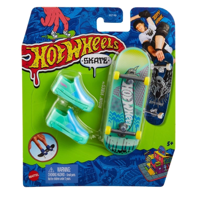 Fingerboard con scarpe di Hot Wheels