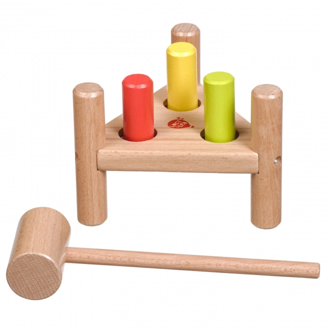 Trojúhelník di legno per bambini - Martellina