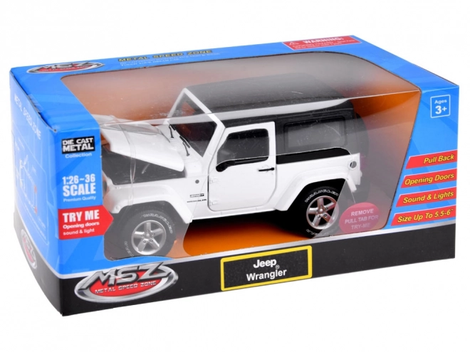 Auto Jeep Wrangler Metallico