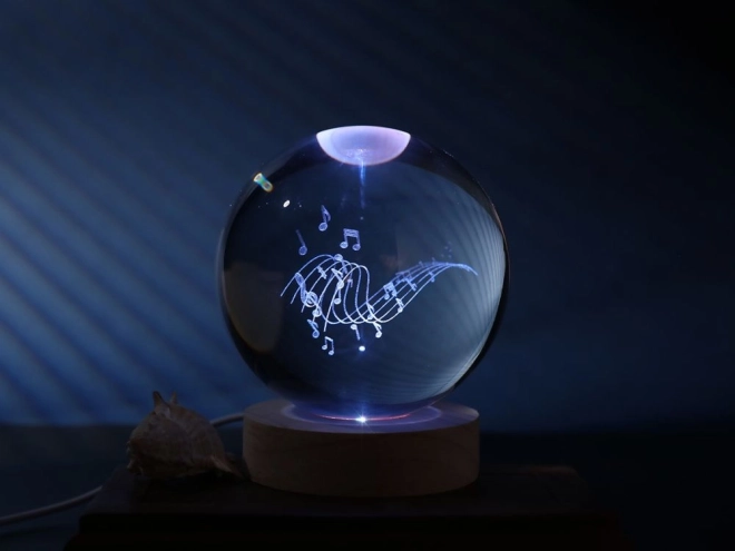 Lampada di Cristallo Musica 10 cm