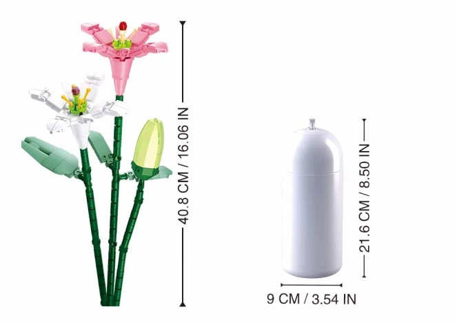 Sluban Fiori Lilium in Vaso