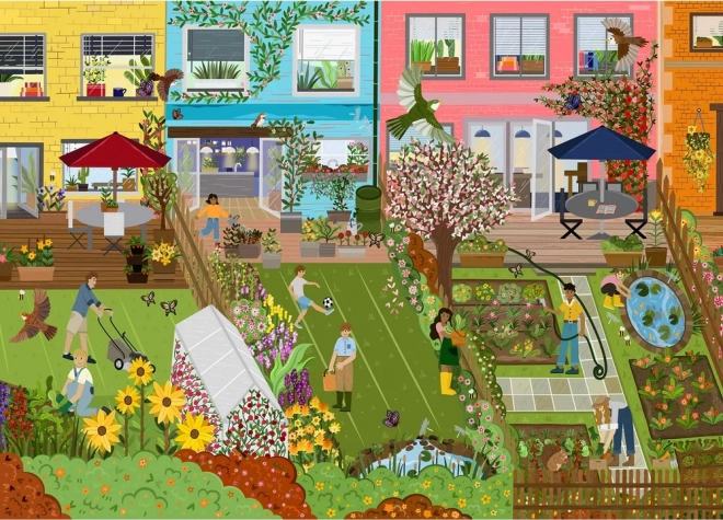 Puzzle Vita in Giardino 1000 Pezzi