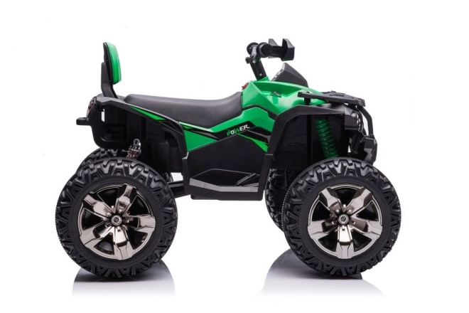 Quad elettrico verde per bambini