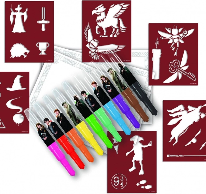 Set creativo di pennarelli spray Harry Potter