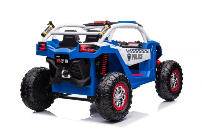 Veicolo della polizia per bambini a batteria 4x4 Buggy XB-2118