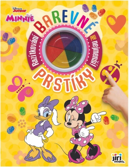 Quaderno ditini colorati MINNIE con colori a dita 23 × 30 cm