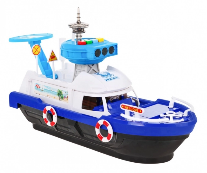 Nave da Polizia Interattiva 2 in 1 per Bambini 3+