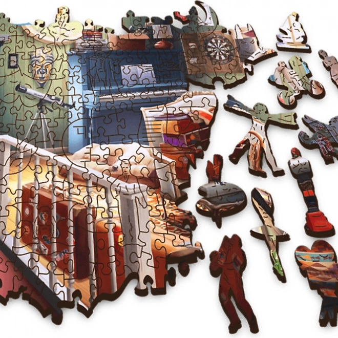 Trefl puzzle in legno Tesori del sottotetto 501 pezzi